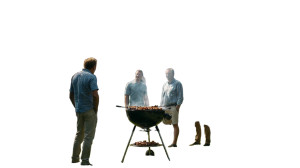 Grilling Summer Day Vinyl Car Decal Sticker – Waterproof & UV-Resistant 