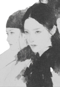 Chinese Girl Portrait V31 Vinyl Car Decal Sticker – Waterproof & UV-Resistant 