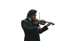 Elegant Violinist V2 Vinyl Car Decal Sticker – Waterproof & UV-Resistant 