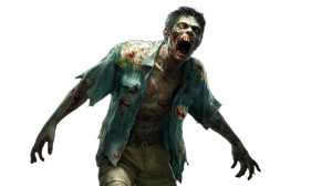Screaming Zombie Vinyl Car Decal Sticker – Waterproof & UV-Resistant 