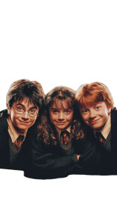 Harry Potter Trio V2 Vinyl Car Decal Sticker – Waterproof & UV-Resistant 