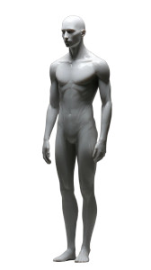 Simplified Humanoid Figure V2 Vinyl Car Decal Sticker – Waterproof & UV-Resistant 