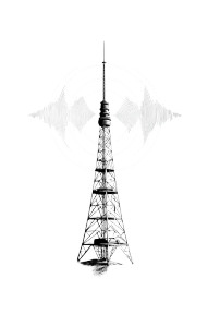 Radio Tower Waves Vinyl Car Decal Sticker – Waterproof & UV-Resistant Radio Tower Waves Vinyl Car Decal Sticker – Waterproof & UV-Resistant