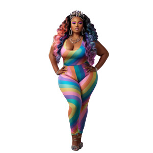 Rainbow Diva Vinyl Car Decal Sticker – Waterproof & UV-Resistant 