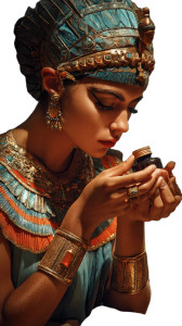 Cleopatra With Cumin Vinyl Car Decal Sticker – Waterproof & UV-Resistant 