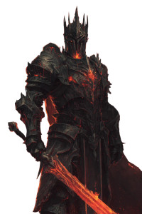 Volcanic Knight V2 Vinyl Car Decal Sticker – Waterproof & UV-Resistant 