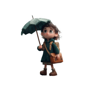 Girl In Forest V3 Vinyl Car Decal Sticker – Waterproof & UV-Resistant Girl In Forest V3 Vinyl Car Decal Sticker – Waterproof & UV-Resistant