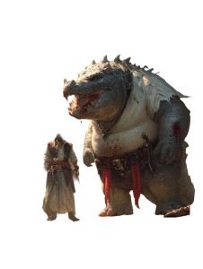 Hippopotamus Pirate Dying Vinyl Car Decal Sticker – Waterproof & UV-Resistant 