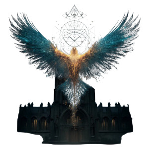 Phoenix Rebirth V6 Vinyl Car Decal Sticker – Waterproof & UV-Resistant 