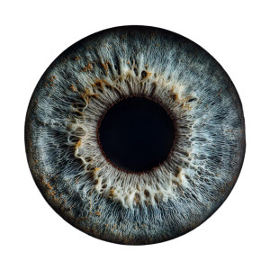 Iris Close-Up Vinyl Car Decal Sticker – Waterproof & UV-Resistant 