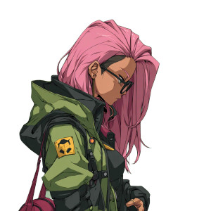 Cyberpunk Android 21 Vinyl Car Decal Sticker – Waterproof & UV-Resistant 