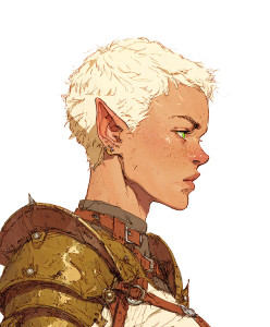 Magical Elf Woman Vinyl Car Decal Sticker – Waterproof & UV-Resistant 