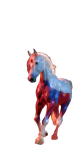 Majestic Russian Horse Vinyl Car Decal Sticker – Waterproof & UV-Resistant 