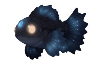 Abyssal Coelacanth Vinyl Car Decal Sticker – Waterproof & UV-Resistant 
