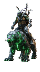 Mutant Warrior Ride Vinyl Car Decal Sticker – Waterproof & UV-Resistant 