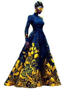 Ethereal African Priestess Vinyl Car Decal Sticker – Waterproof & UV-Resistant Ethereal African Priestess Vinyl Car Decal Sticker – Waterproof & UV-Resistant
