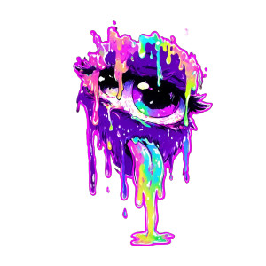 Rainbow Cyborg Woman Vinyl Car Decal Sticker – Waterproof & UV-Resistant 