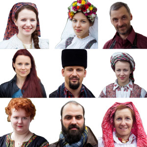 Eastern European Avatars Vinyl Car Decal Sticker – Waterproof & UV-Resistant 