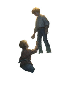 Brothers' Burden Vinyl Car Decal Sticker – Waterproof & UV-Resistant 