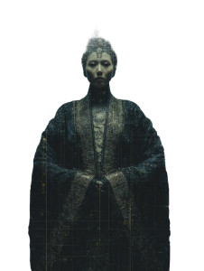 Ancient Chinese Empress V3 Vinyl Car Decal Sticker – Waterproof & UV-Resistant 