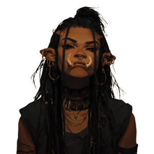 Shy Orc Teen Vinyl Car Decal Sticker – Waterproof & UV-Resistant 