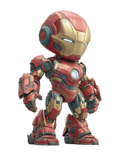 Baby Iron Man V8 Vinyl Car Decal Sticker – Waterproof & UV-Resistant 