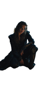 Fae Warrior Campfire Vinyl Car Decal Sticker – Waterproof & UV-Resistant 