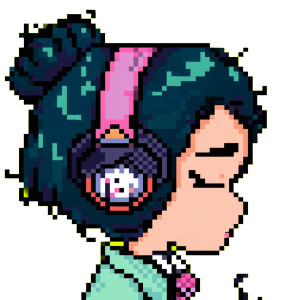 Pixel Girl Headphones Vinyl Car Decal Sticker – Waterproof & UV-Resistant 3.4133333333333336" Pixel Girl Headphones Vinyl Car Decal Sticker – Waterproof & UV-Resistant 3.4133333333333336"