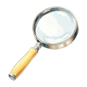 Comic Magnifying Glass Vinyl Car Decal Sticker – Waterproof & UV-Resistant 3.4133333333333336" Comic Magnifying Glass Vinyl Car Decal Sticker – Waterproof & UV-Resistant 3.4133333333333336"