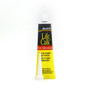 Marine-Grade Life-Calk Sealant | 2.7oz | Black | Paintable | Flexible Rubber Seal | Waterproof | Teak Decks & More Marine-Grade Life-Calk Sealant | 2.7oz | Black | Paintable | Flexible Rubber Seal | Waterproof | Teak Decks & More