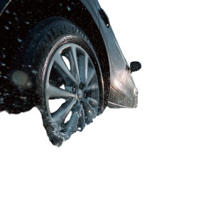 Splashing Tire Vinyl Car Decal Sticker – Waterproof & UV-Resistant 3.4133333333333336"