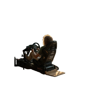 Racing Simulator Setup Vinyl Car Decal Sticker – Waterproof & UV-Resistant 6.826666666666667"