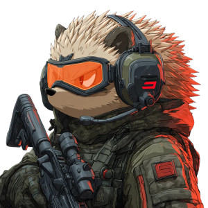 Tactical Hedgehog Vinyl Car Decal Sticker – Waterproof & UV-Resistant 3.4133333333333336" Tactical Hedgehog Vinyl Car Decal Sticker – Waterproof & UV-Resistant 3.4133333333333336"