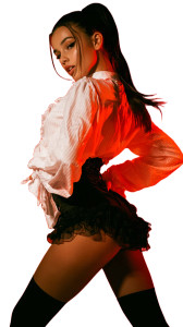 Fashionable Latina Dancer Vinyl Car Decal Sticker – Waterproof & UV-Resistant 4.8533333333333335"