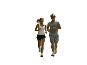 Jogging Couple V2 Vinyl Car Decal Sticker – Waterproof & UV-Resistant 6.1866666666666665" Jogging Couple V2 Vinyl Car Decal Sticker – Waterproof & UV-Resistant 6.1866666666666665"
