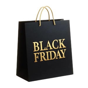 Black Friday Bag Vinyl Car Decal Sticker – Waterproof & UV-Resistant 6.826666666666667"