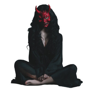 Hannya Mask Woman Vinyl Car Decal Sticker – Waterproof & UV-Resistant 3.4133333333333336" Hannya Mask Woman Vinyl Car Decal Sticker – Waterproof & UV-Resistant 3.4133333333333336"