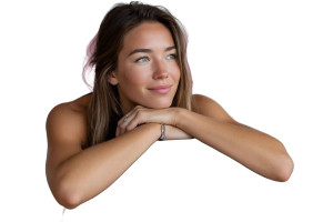 Woman On Fitness Ball V2 Vinyl Car Decal Sticker – Waterproof & UV-Resistant 2.986666666666667"