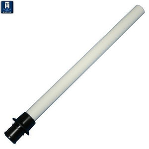 Durable PVC Livewell Overflow Tube | 12" Length | 1-5/16" Diameter | Fits 1-1/8" Thru Hulls | Easy Livewell Draining