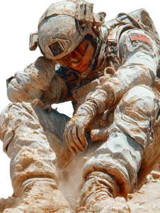 Fallen Soldier V3 Vinyl Car Decal Sticker – Waterproof & UV-Resistant 8.213333333333333"