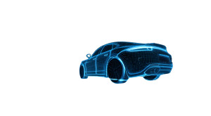 Blue Wireframe Car Vinyl Car Decal Sticker – Waterproof & UV-Resistant 5.4 Blue Wireframe Car Vinyl Car Decal Sticker – Waterproof & UV-Resistant 5.4