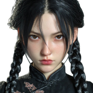 Fierce Asian Warrior V2 Vinyl Car Decal Sticker – Waterproof & UV-Resistant 6.826666666666667"