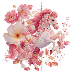 Pink Pony Dance Vinyl Car Decal Sticker – Waterproof & UV-Resistant 3.4133333333333336" Pink Pony Dance Vinyl Car Decal Sticker – Waterproof & UV-Resistant 3.4133333333333336"