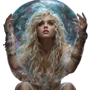 Bubble Beauty Vinyl Car Decal Sticker – Waterproof & UV-Resistant 3.4133333333333336"