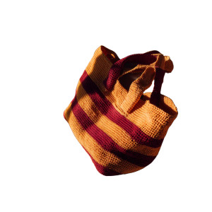 Crochet Tote Bag Vinyl Car Decal Sticker – Waterproof & UV-Resistant 6.826666666666667"