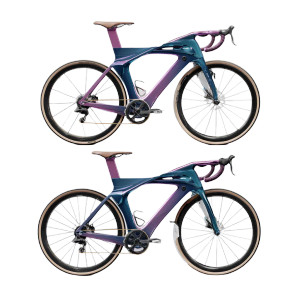Futuristic Race Bicycle Vinyl Car Decal Sticker – Waterproof & UV-Resistant 3.4133333333333336"