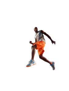 Athletic Jumping Model Vinyl Car Decal Sticker – Waterproof & UV-Resistant 8.213333333333333"