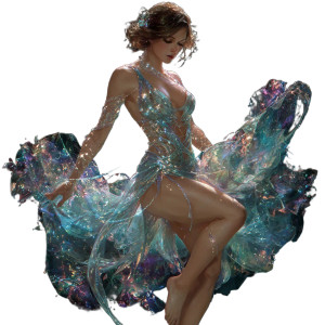 Fantasy Holographic Girl Vinyl Car Decal Sticker – Waterproof & UV-Resistant 3.4133333333333336" Fantasy Holographic Girl Vinyl Car Decal Sticker – Waterproof & UV-Resistant 3.4133333333333336"