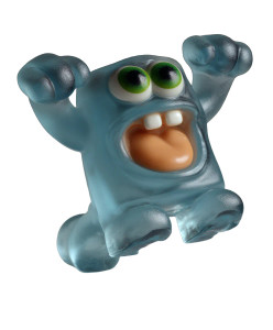 Blue Jello Monster Vinyl Car Decal Sticker – Waterproof & UV-Resistant 8.0"