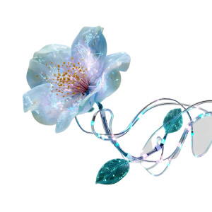 Digital Glowing Flower Vinyl Car Decal Sticker – Waterproof & UV-Resistant 6.826666666666667" Digital Glowing Flower Vinyl Car Decal Sticker – Waterproof & UV-Resistant 6.826666666666667"
